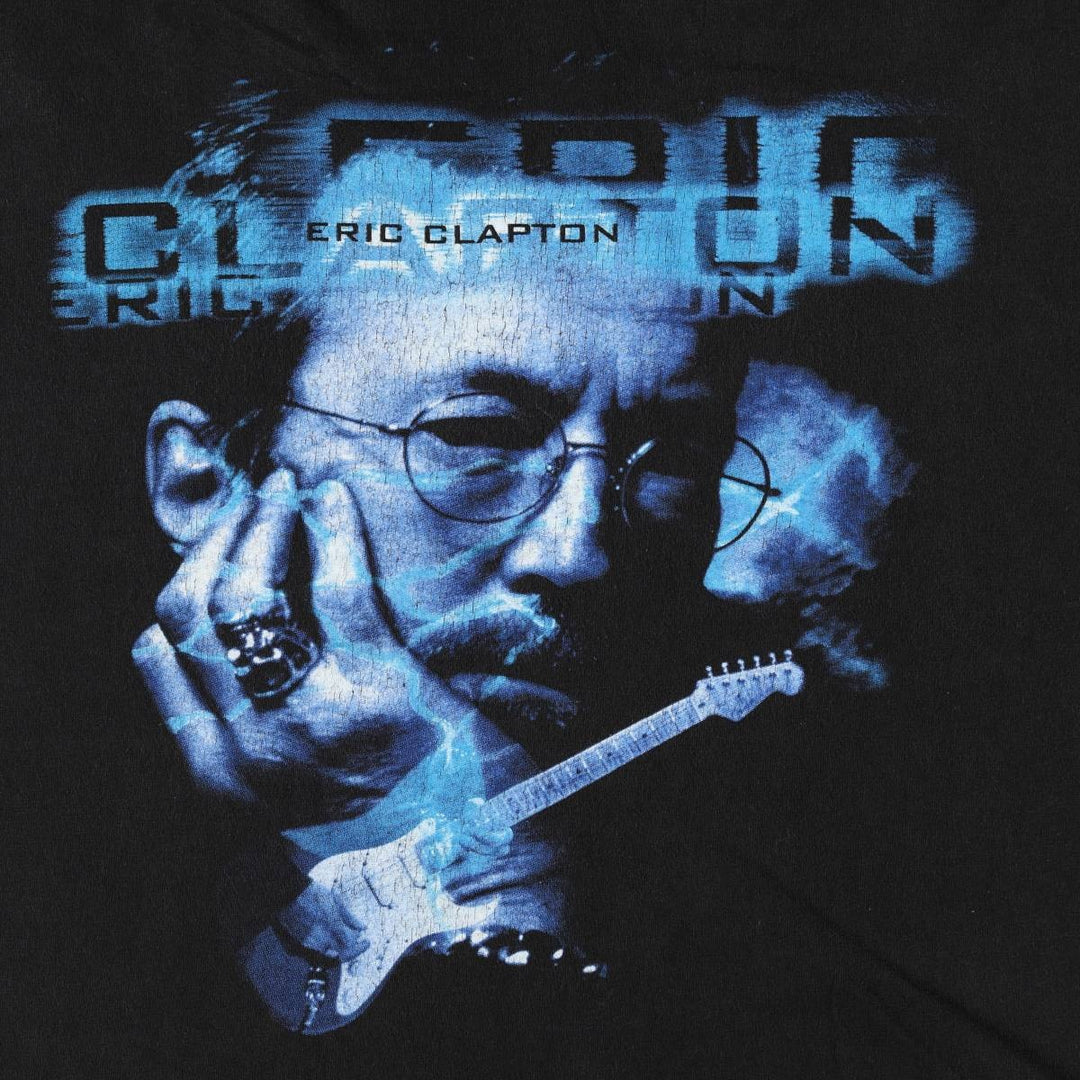 Eric Clapton band t-shirt, men's size XL. unclear white type Vintage Second Hand