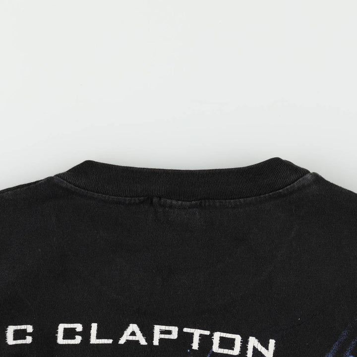 Eric Clapton band t-shirt, men's size XL. unclear white type Vintage Second Hand