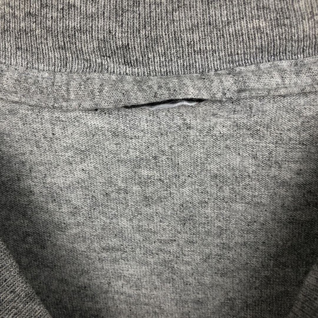2000'S Harley-Davidson Motorcycle Fire Pattern Long-Sleeve T-Shirt (Men's Size M) unclear gray type Vintage Second Hand