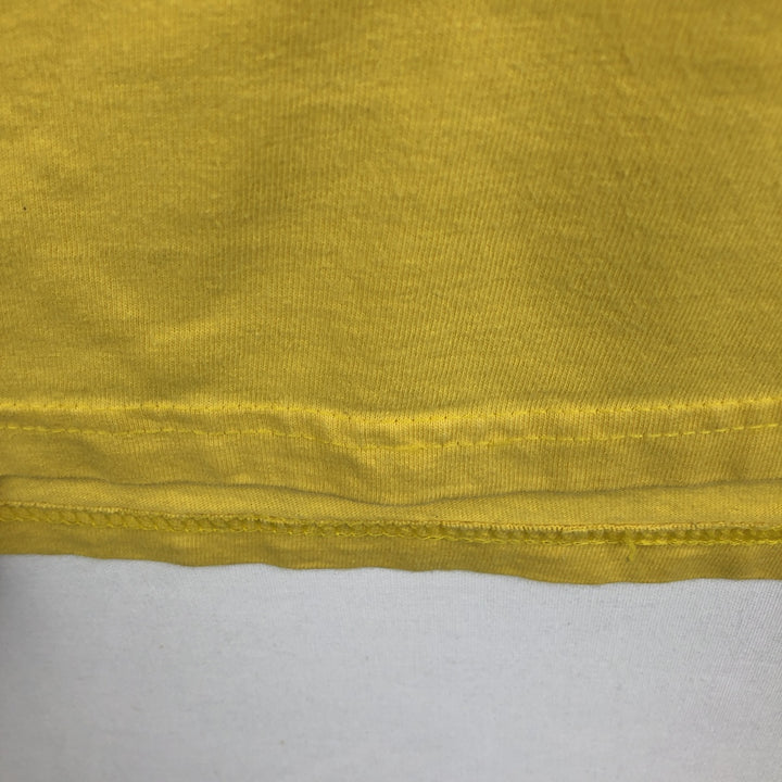 2000'S Harley-Davidson Fire Pattern Motorcycle Long-Sleeve T-Shirt, Made in USA, Men's Size XXXL (approx.) cotton yellow type Vintage Second Hand