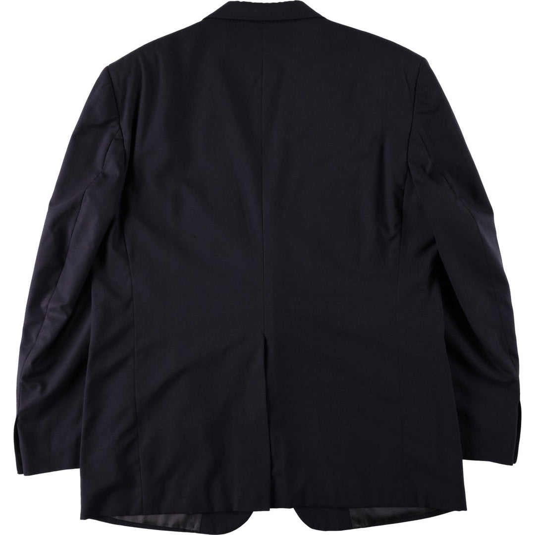 Burberry's navy blazer, tailored jacket, men's size XL. wool navy blue type Vintage Second Hand