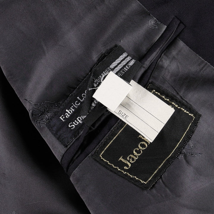 Burberry's navy blazer, tailored jacket, men's size XL. wool navy blue type Vintage Second Hand