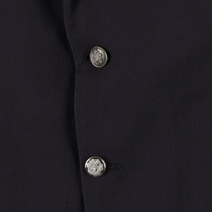 Burberry's navy blazer, tailored jacket, men's size XL. wool navy blue type Vintage Second Hand