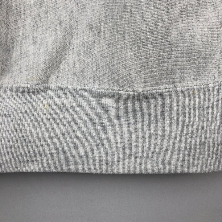 90'S MV SPORT USNAVY Print Sweatshirt, Made in USA, Men's Size L (Equivalent), Vintage cotton gray type Vintage Second Hand