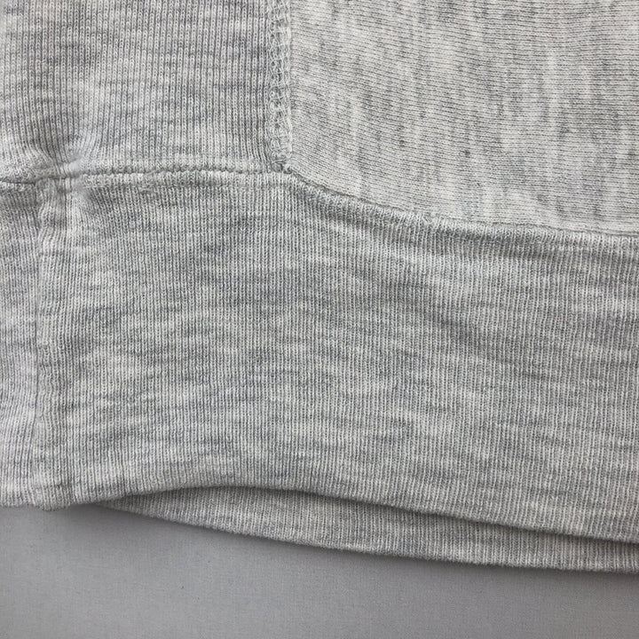 90'S MV SPORT USNAVY Print Sweatshirt, Made in USA, Men's Size L (Equivalent), Vintage cotton gray type Vintage Second Hand