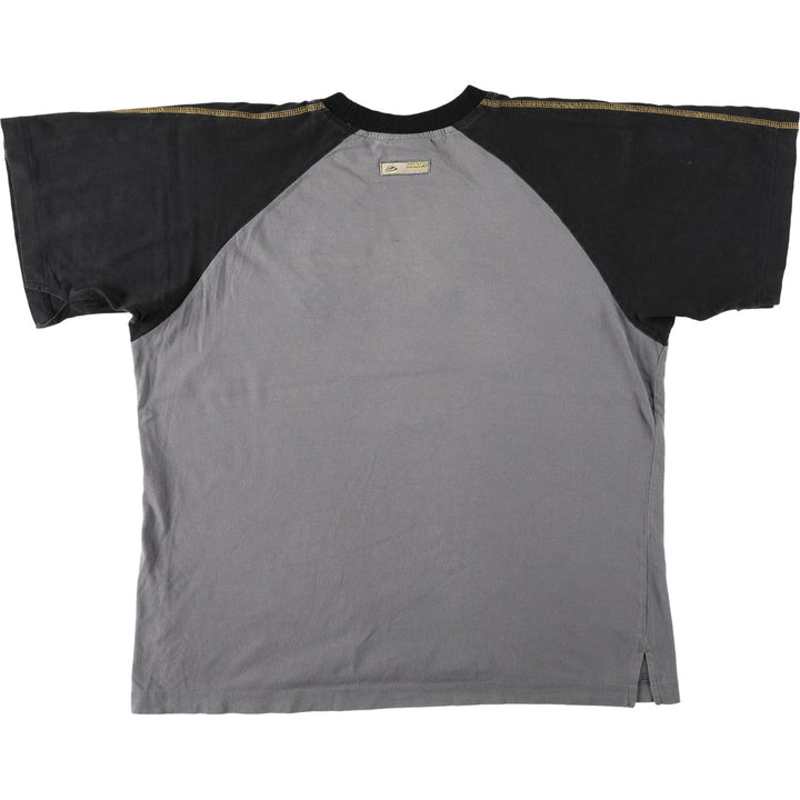 HOOK-UPS Surf Skate T-Shirt, Men's Size L (equivalent) cotton gray type Vintage Second Hand