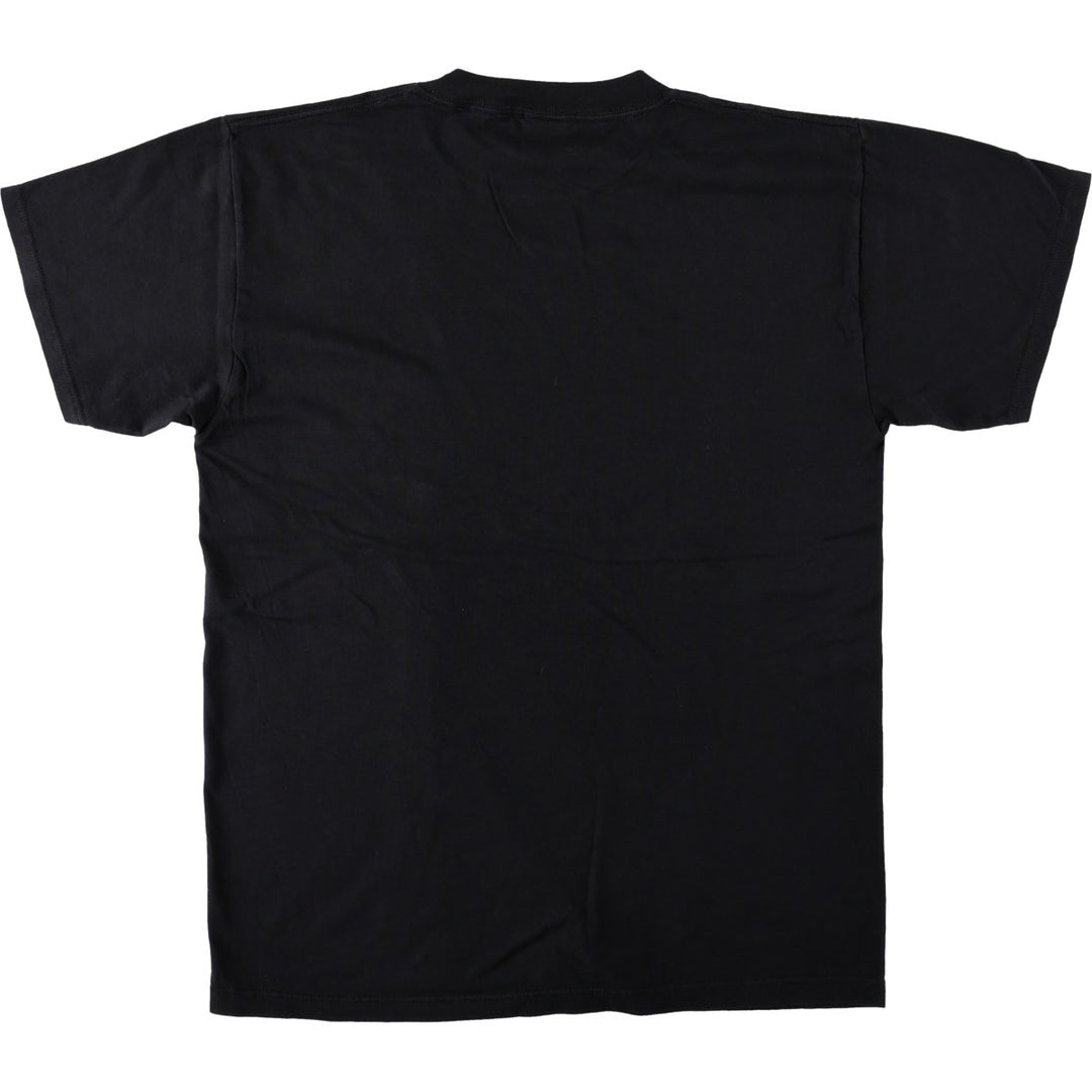 2000'S Tultex ANGEL Buffy the Vampire Slayer movie T-shirt, men's size L (approx.) cotton black type Vintage Second Hand