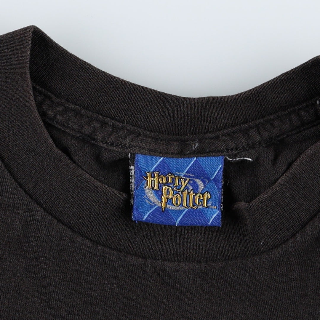 2000'S Harry Potter Movie T-shirt (Men's Size S) unclear black type Vintage Second Hand