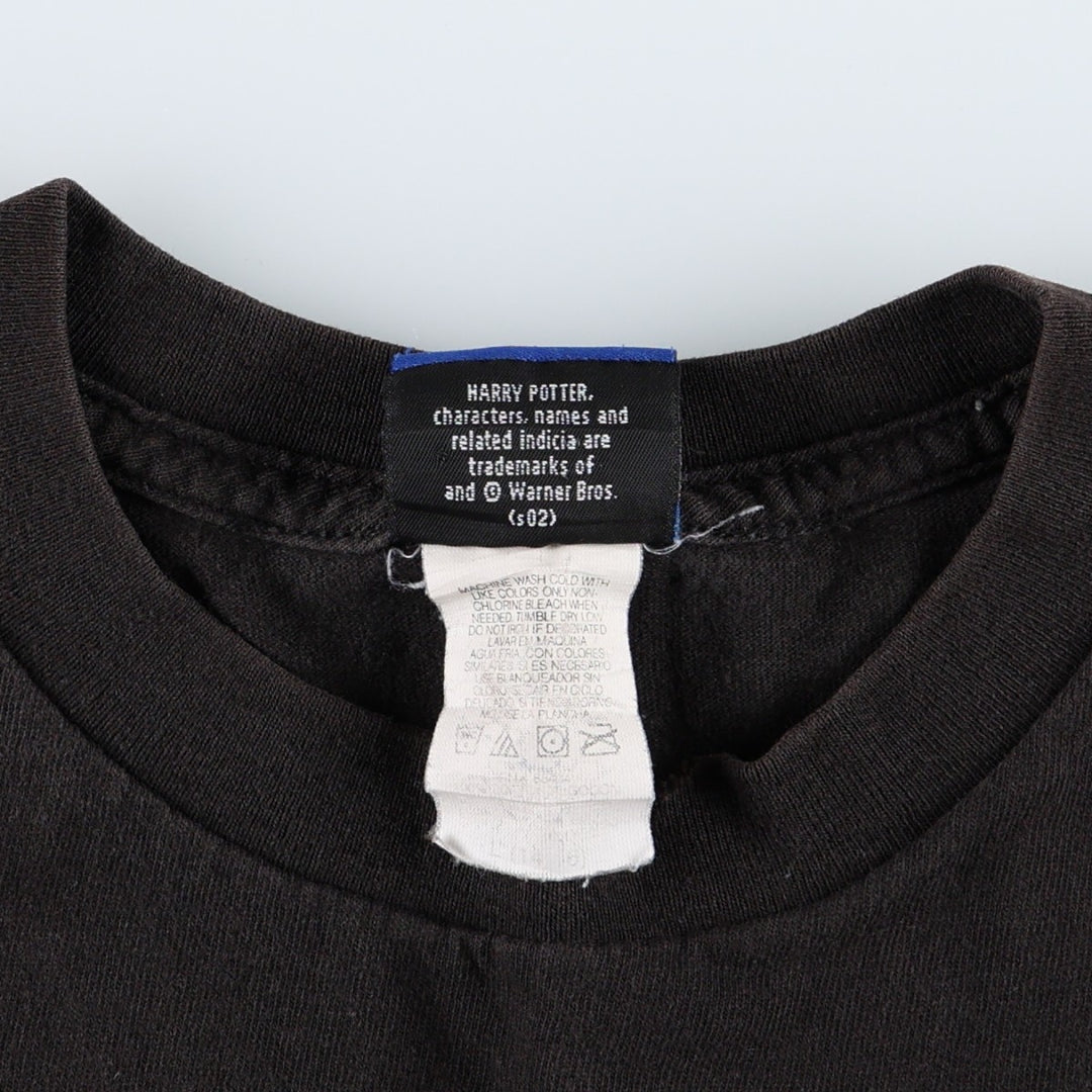 2000'S Harry Potter Movie T-shirt (Men's Size S) unclear black type Vintage Second Hand