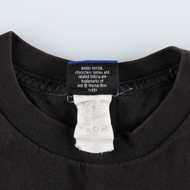 2000'S Harry Potter Movie T-shirt (Men's Size S) unclear black type Vintage Second Hand