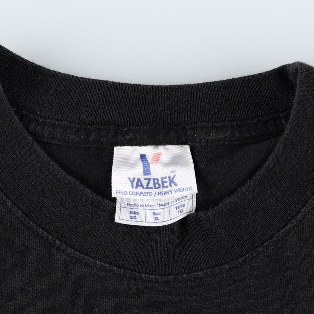 2000'S YAZBEK STAR WARS Movie T-shirt, Men's XL equivalent. cotton black type Vintage Second Hand