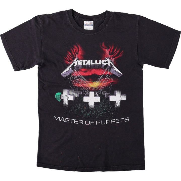 2000'S Hanes Metallica Band T-shirt (Men's Size S) cotton black type Vintage Second Hand