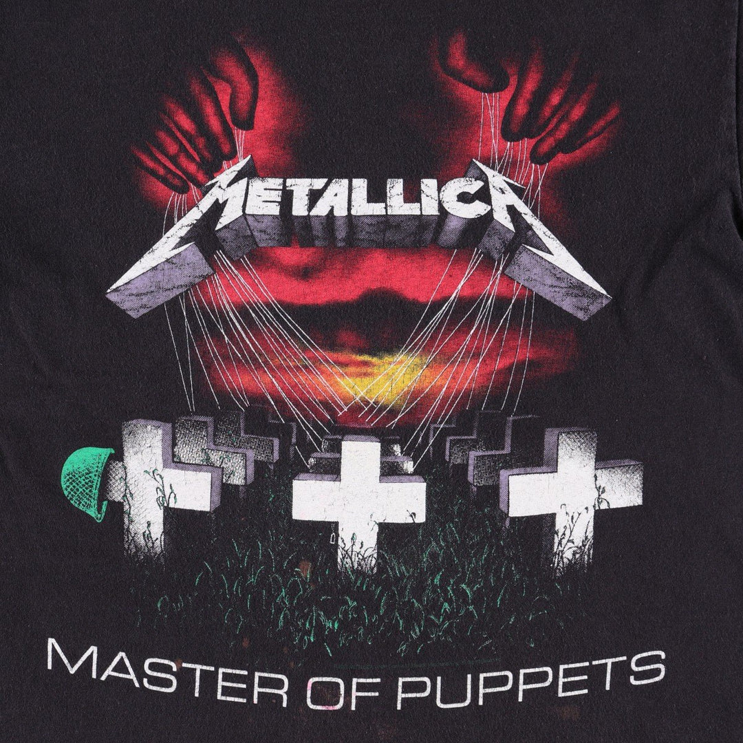 2000'S Hanes Metallica Band T-shirt (Men's Size S) cotton black type Vintage Second Hand