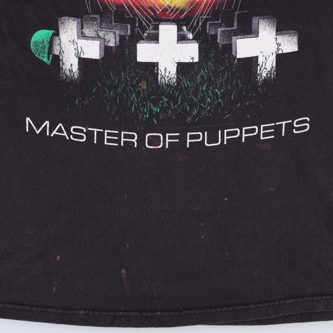 2000'S Hanes Metallica Band T-shirt (Men's Size S) cotton black type Vintage Second Hand