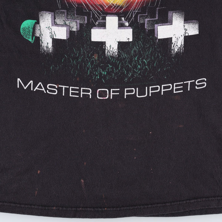 2000'S Hanes Metallica Band T-shirt (Men's Size S) cotton black type Vintage Second Hand