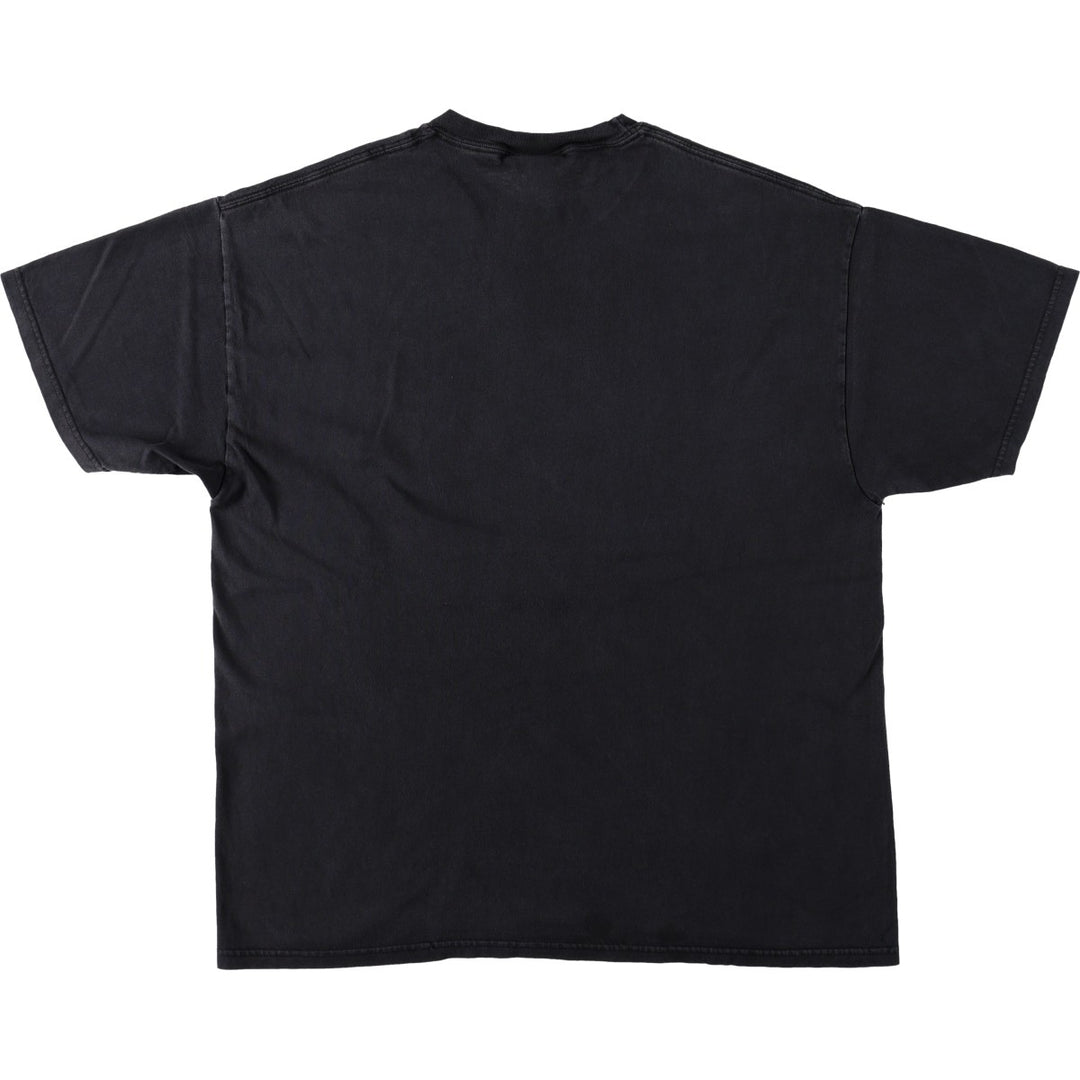 90s-00'S Hanes LESS THAN JAKE band t-shirt, men's size XL. cotton black type Vintage Second Hand