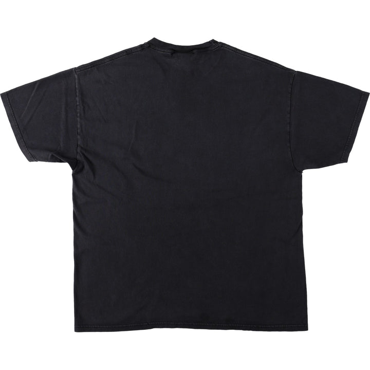 90s-00'S Hanes LESS THAN JAKE band t-shirt, men's size XL. cotton black type Vintage Second Hand