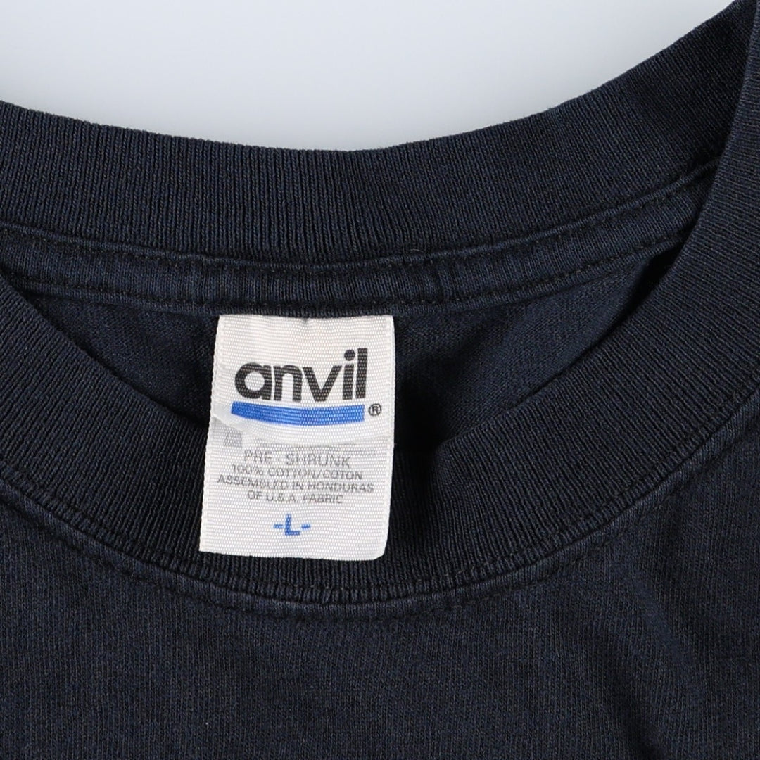 Anvil Emperor IX Equilibrium Album Band T-Shirt (Men's Size L) cotton black type Vintage Second Hand