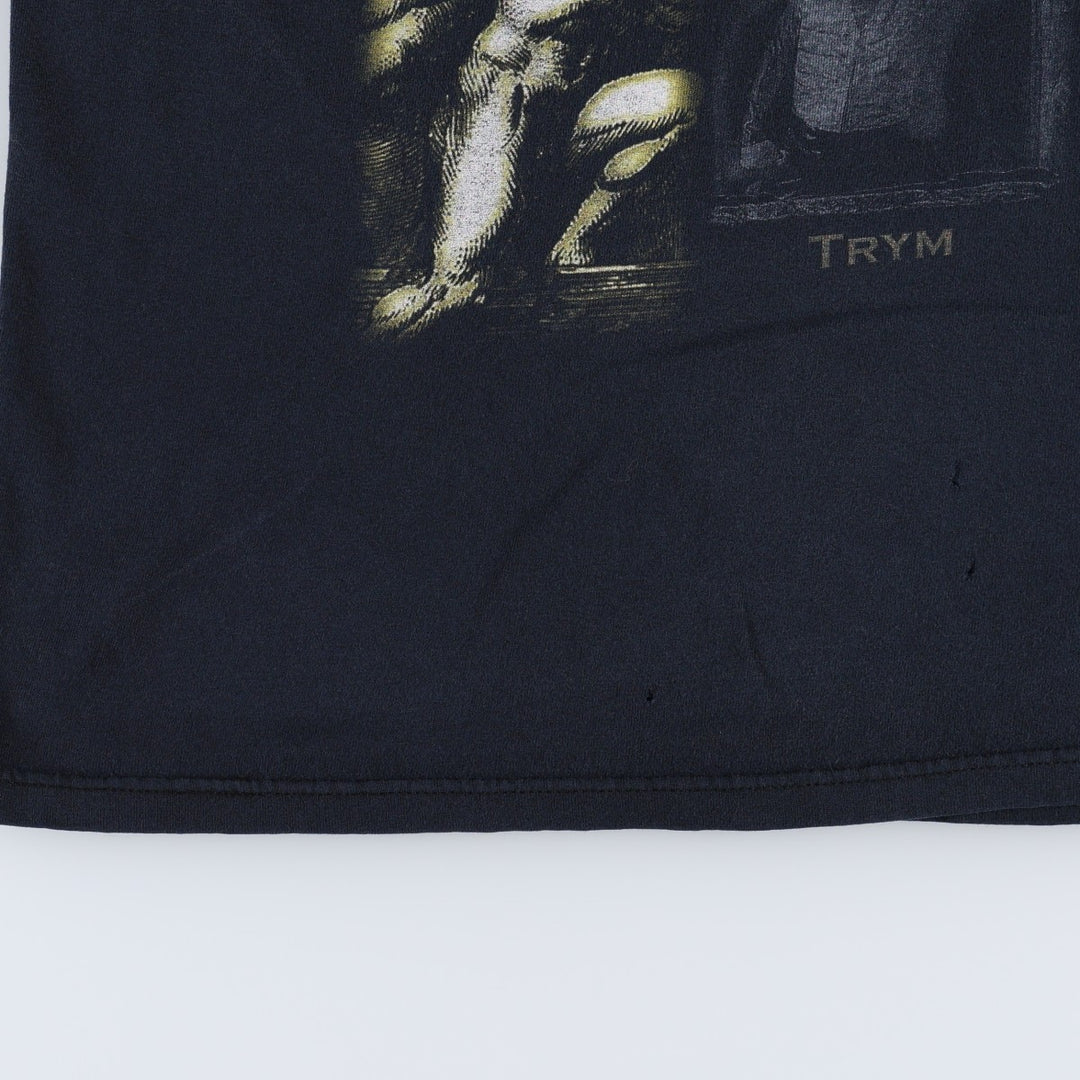 Anvil Emperor IX Equilibrium Album Band T-Shirt (Men's Size L) cotton black type Vintage Second Hand