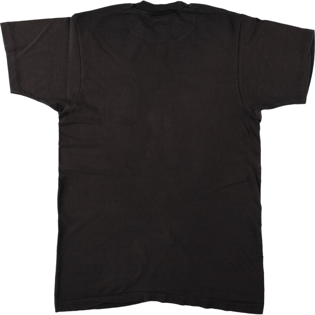 90'S Leonard Cohen album The Future band t-shirt, men's size L equivalent, vintage. cotton black type Vintage Second Hand
