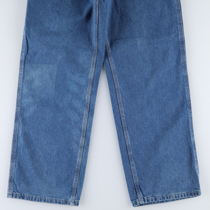 Carhartt Original Dungaree Fit Denim Painter Pants, Made in USA, Men's Size W31 (approx.) cotton blue type Vintage Second Hand