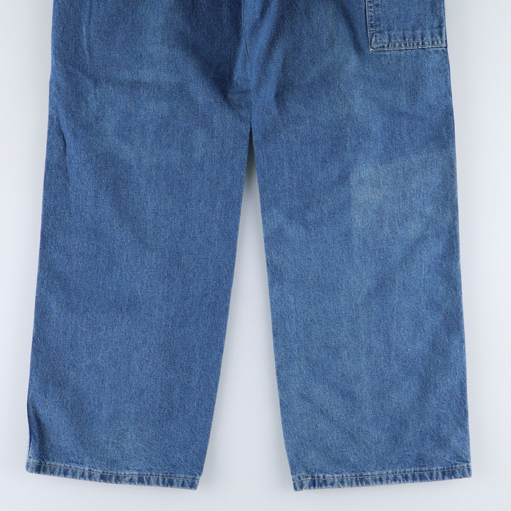 Carhartt Original Dungaree Fit Denim Painter Pants, Made in USA, Men's Size W31 (approx.) cotton blue type Vintage Second Hand