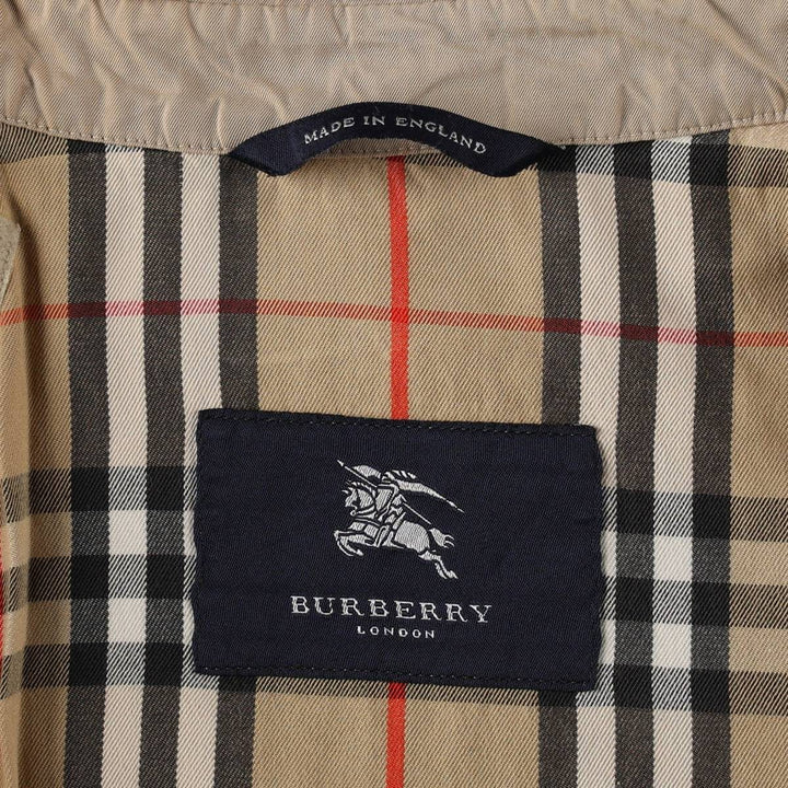 Burberry's London Swing Top Sport Jacket, Made in England, Women's Size M (approx.) cotton Beige type Vintage Second Hand