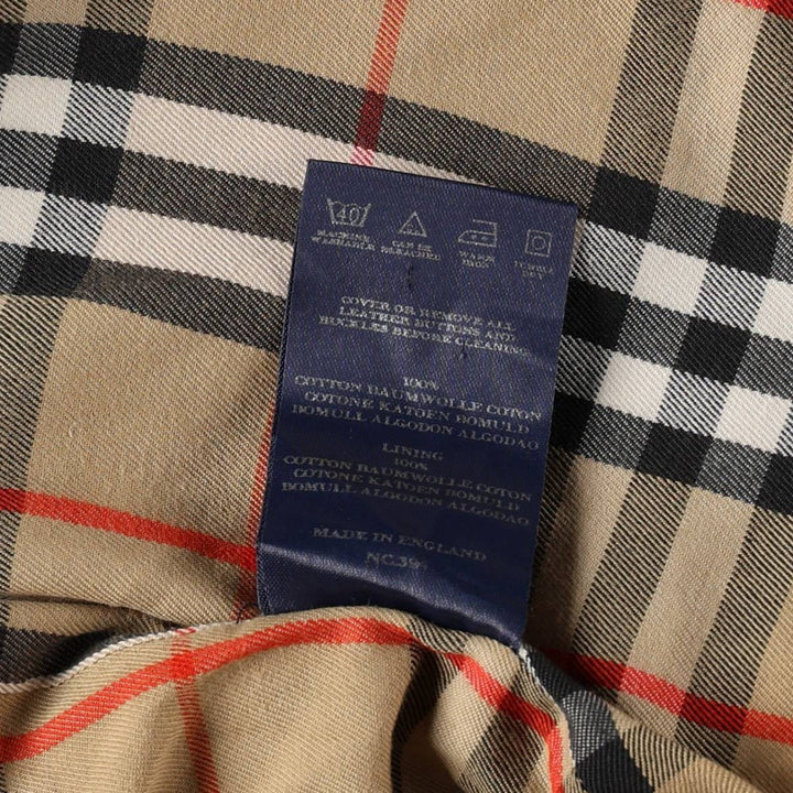 Burberry's London Swing Top Sport Jacket, Made in England, Women's Size M (approx.) cotton Beige type Vintage Second Hand