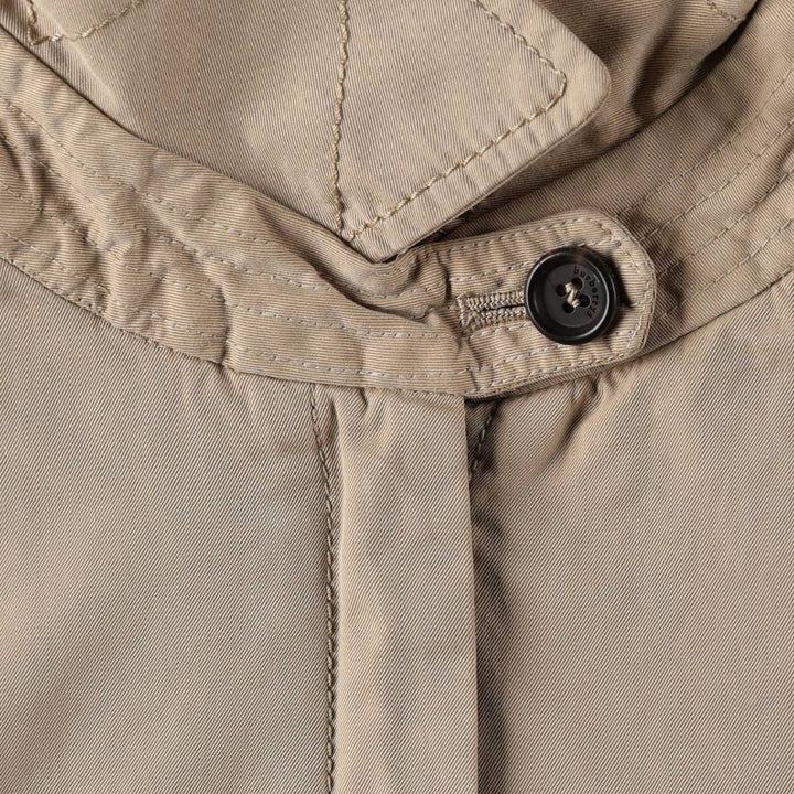 Burberry's London Swing Top Sport Jacket, Made in England, Women's Size M (approx.) cotton Beige type Vintage Second Hand