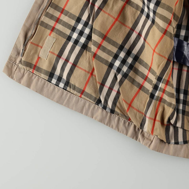 Burberry's London Swing Top Sport Jacket, Made in England, Women's Size M (approx.) cotton Beige type Vintage Second Hand