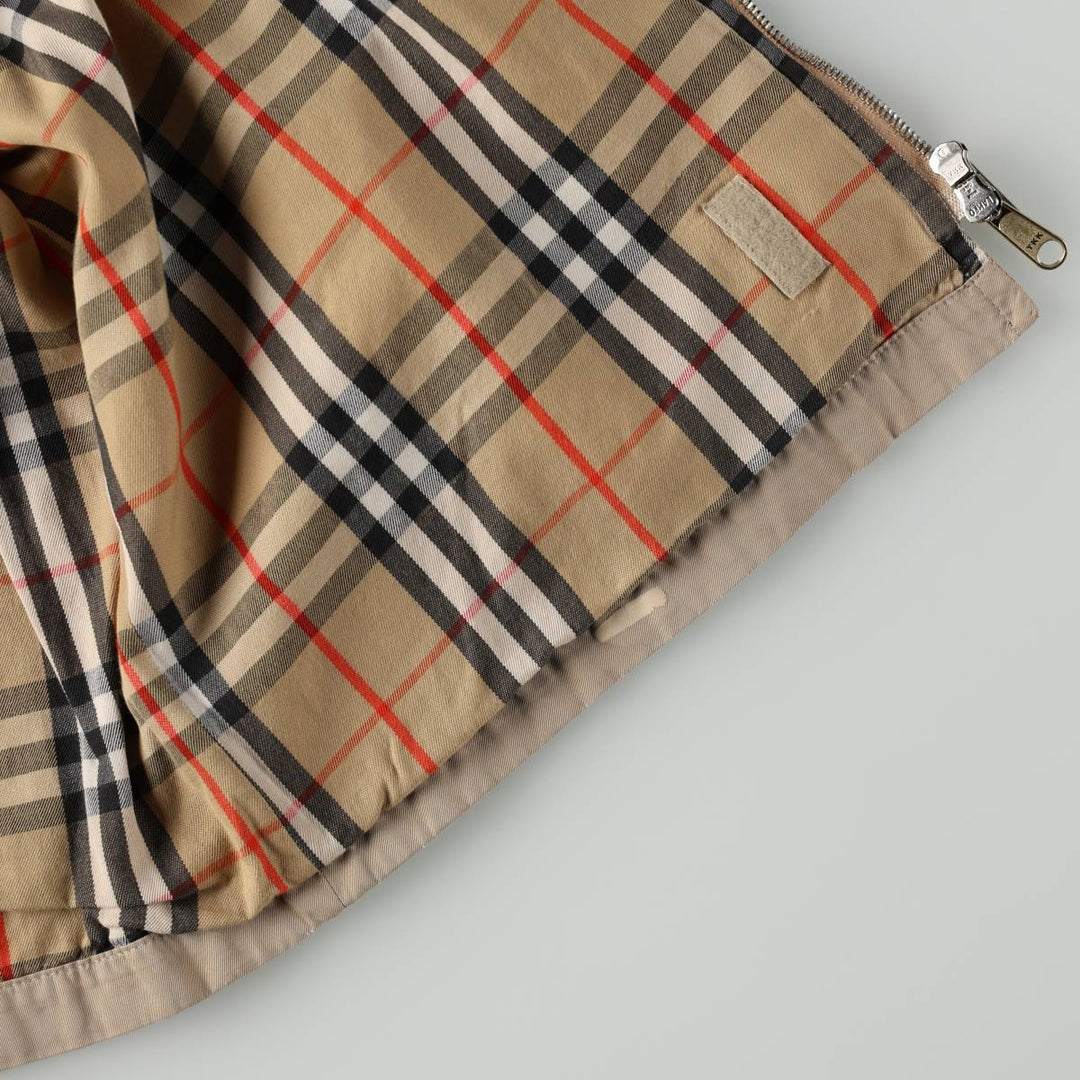 Burberry's London Swing Top Sport Jacket, Made in England, Women's Size M (approx.) cotton Beige type Vintage Second Hand