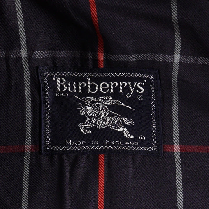 Burberry's Swing Top Sport Jacket, Made in England, Women's Size L (approx.) cotton red type Vintage Second Hand