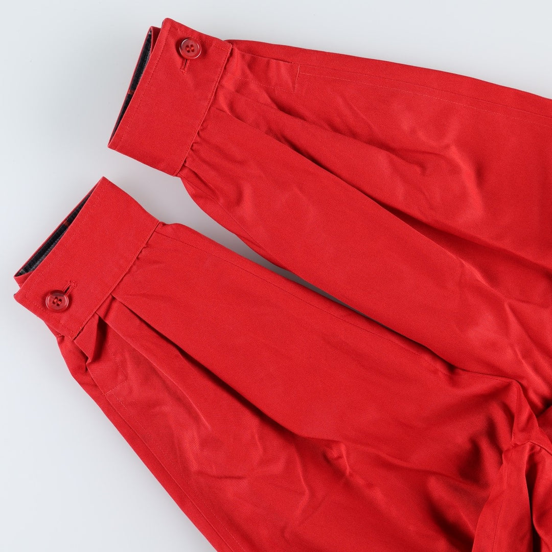 Burberry's Swing Top Sport Jacket, Made in England, Women's Size L (approx.) cotton red type Vintage Second Hand