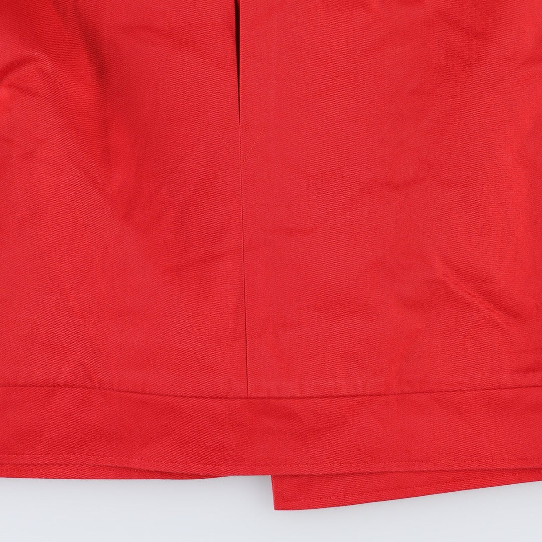Burberry's Swing Top Sport Jacket, Made in England, Women's Size L (approx.) cotton red type Vintage Second Hand