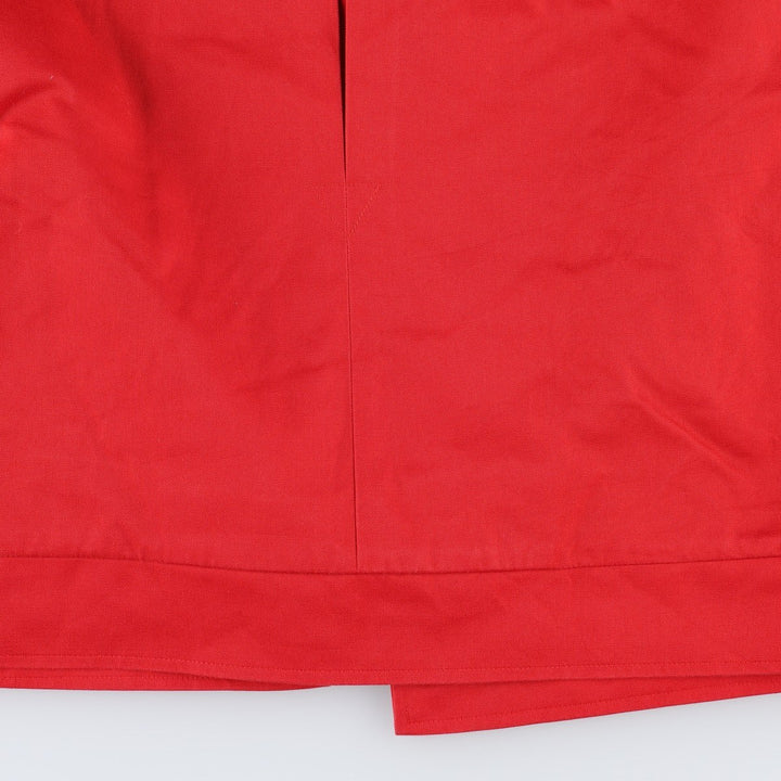 Burberry's Swing Top Sport Jacket, Made in England, Women's Size L (approx.) cotton red type Vintage Second Hand