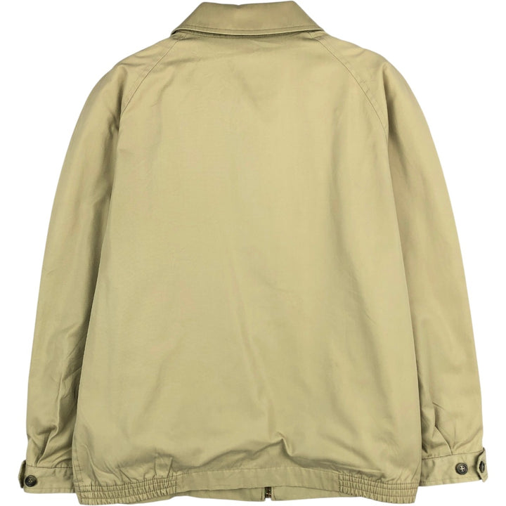 Burberry's Swing Top Sport Jacket, Made in Spain, Men's Size L (approx.) unclear Beige type Vintage Second Hand
