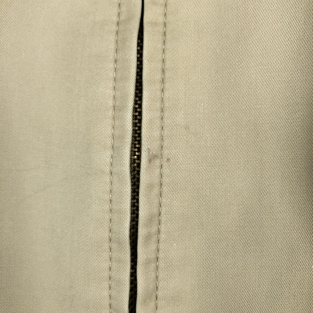 Burberry's Swing Top Sport Jacket, Made in Spain, Men's Size L (approx.) unclear Beige type Vintage Second Hand