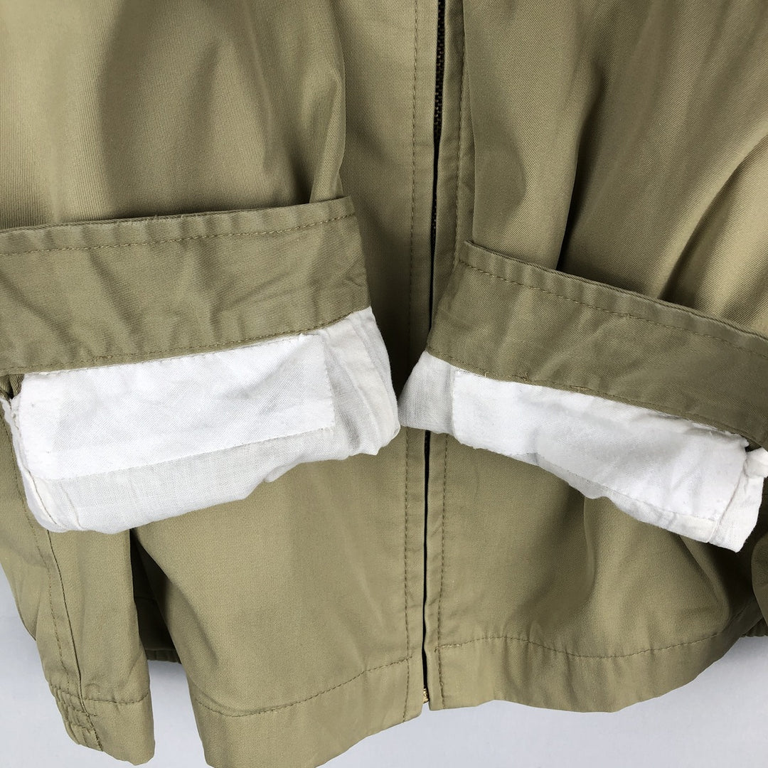 Burberry's Swing Top Sport Jacket, Made in Spain, Men's Size L (approx.) unclear Beige type Vintage Second Hand