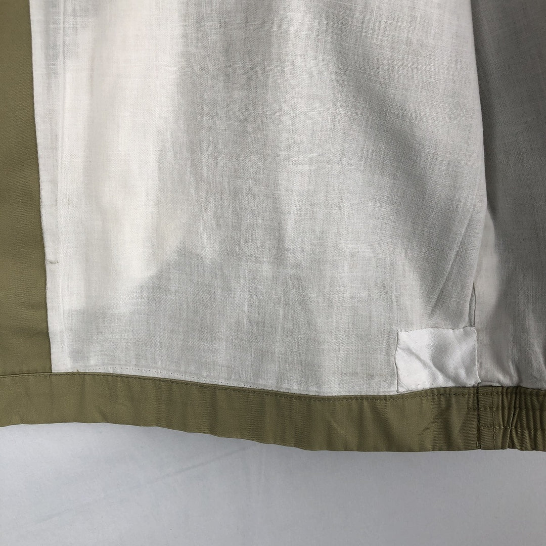 Burberry's Swing Top Sport Jacket, Made in Spain, Men's Size L (approx.) unclear Beige type Vintage Second Hand