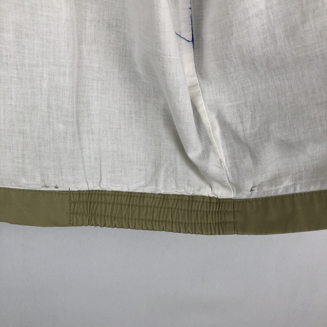 Burberry's Swing Top Sport Jacket, Made in Spain, Men's Size L (approx.) unclear Beige type Vintage Second Hand