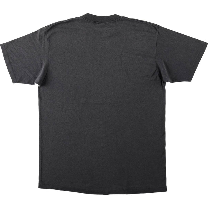 80'S Harley-Davidson Snake Pattern Python Motorcycle T-Shirt, Made in USA, Men's XL (approx.) cotton black type Vintage Second Hand