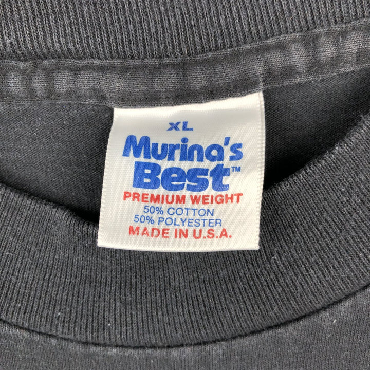 90'S Murina Blackboard Jungle Long-Sleeve Band T-Shirt, Made in USA, Men's XL (approx.) Vintage cotton black type Vintage Second Hand
