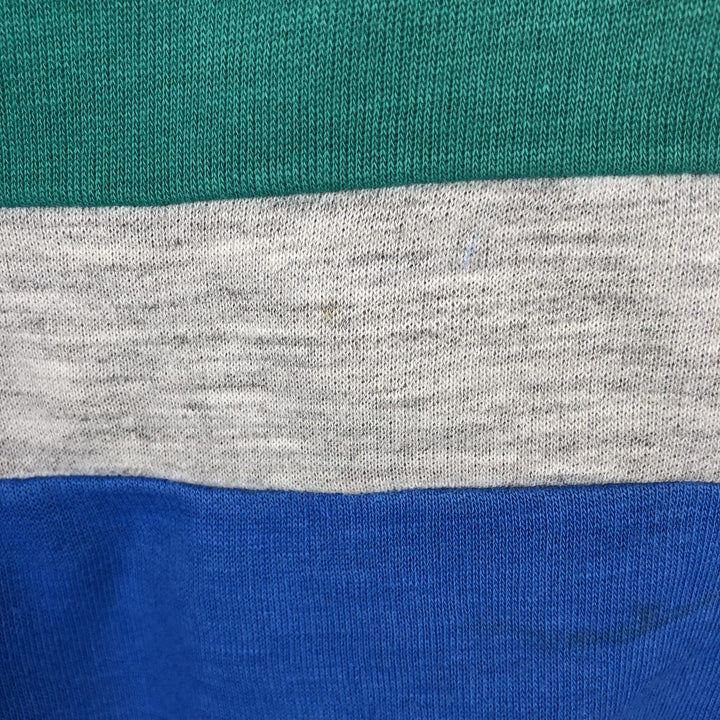 1980'S Adidas full-zip sweatshirt, made in France, men's size M equivalent, vintage. acrylic blue type Vintage Second Hand