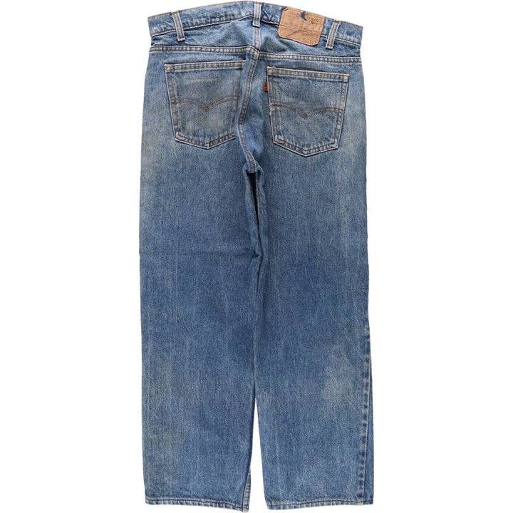 Levi's 20505-0217 Orange Tab Tapered Denim Pants, Men's W33 (approx.), Vintage unclear blue type Vintage Second Hand
