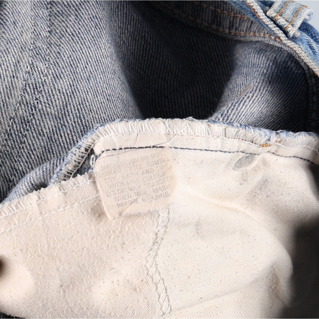 Levi's 20505-0217 Orange Tab Tapered Denim Pants, Men's W33 (approx.), Vintage unclear blue type Vintage Second Hand
