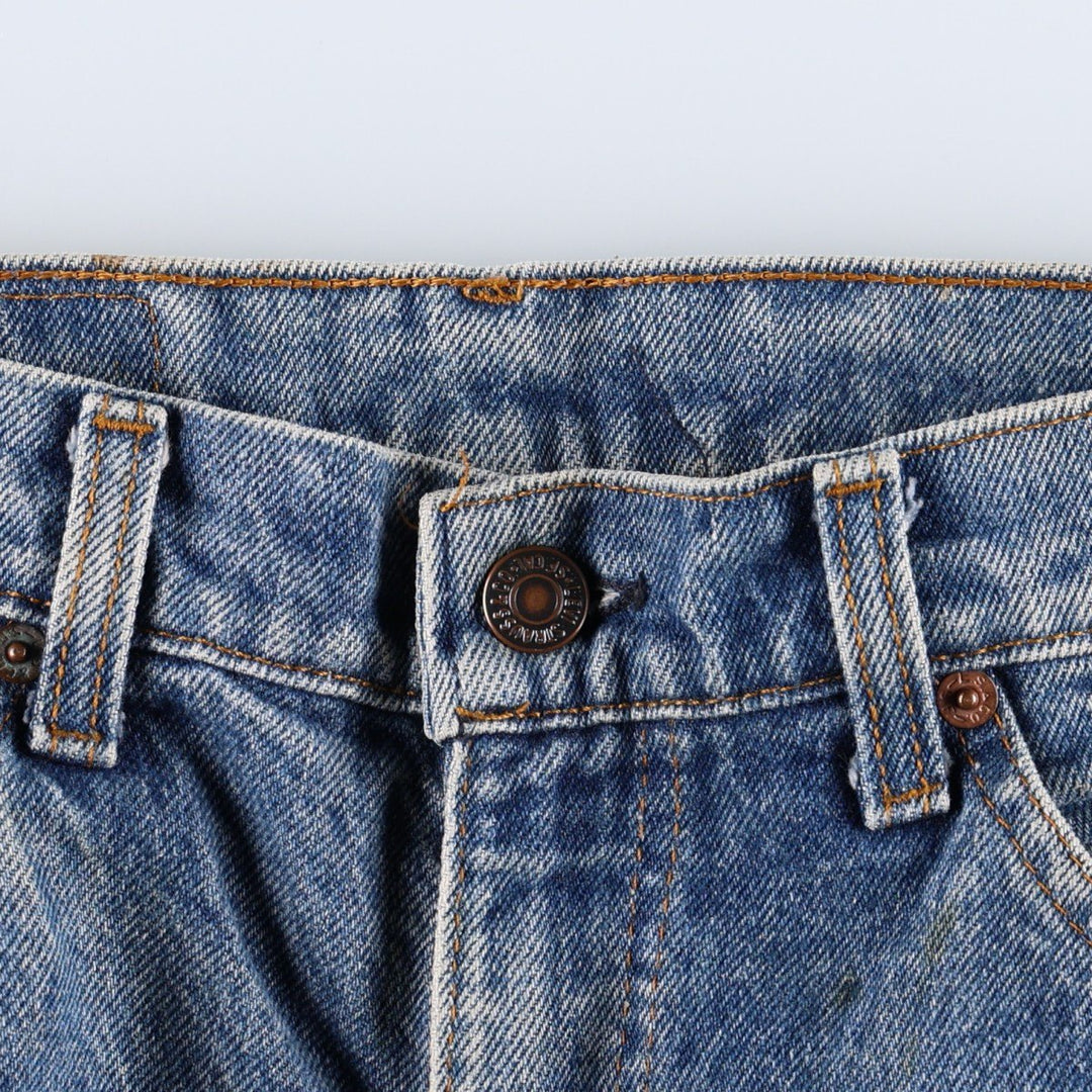 Levi's 20505-0217 Orange Tab Tapered Denim Pants, Men's W33 (approx.), Vintage unclear blue type Vintage Second Hand