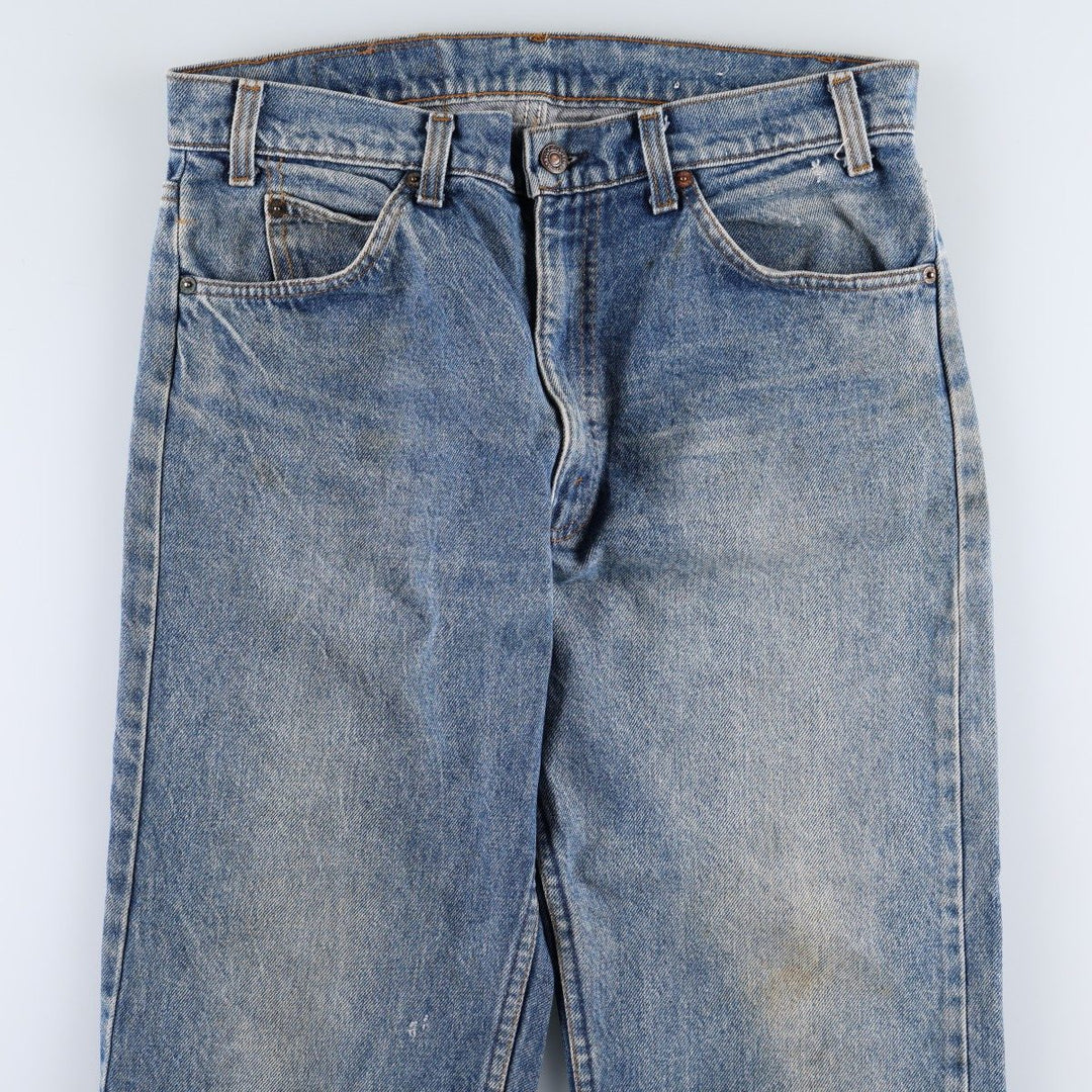 Levi's 20505-0217 Orange Tab Tapered Denim Pants, Men's W33 (approx.), Vintage unclear blue type Vintage Second Hand