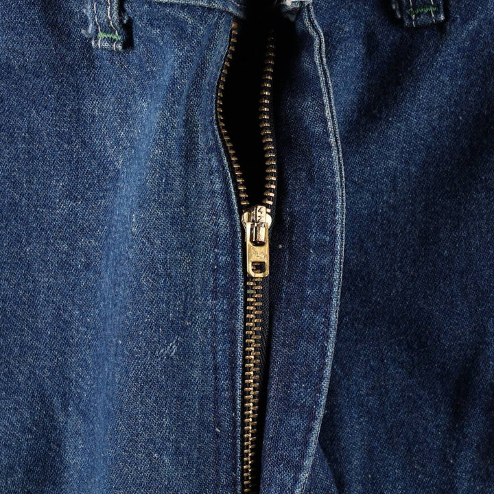 OshKosh B'Gosh Denim Painter Pants, Made in USA, Men's Size W32 (approx.), Vintage unclear blue type Vintage Second Hand