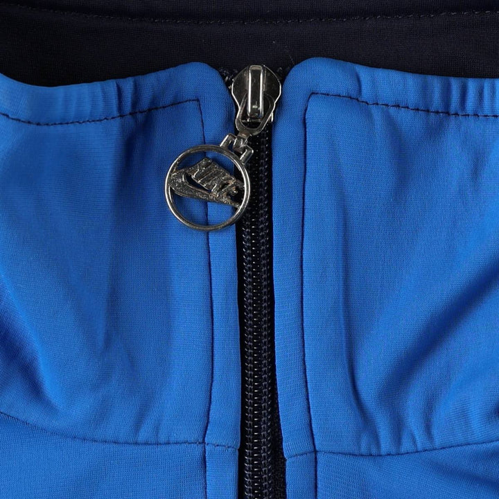 1980'S Nike navy tag track jacket, men's size S equivalent, vintage. polyamide blue type Vintage Second Hand
