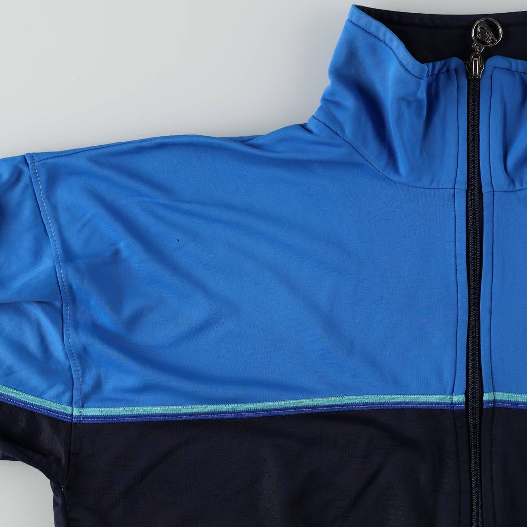 1980'S Nike navy tag track jacket, men's size S equivalent, vintage. polyamide blue type Vintage Second Hand